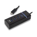 EWENT - 4-ANSCHLUSS-USB 3.1 GEN1 (USB 3.0) HUB TYPE-C
