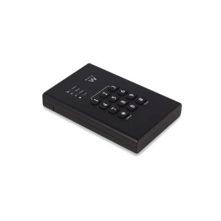 EWENT - Verschlüsseltes USB-3.1-GEN-1- (USB-3.0-) 2,5-Zoll-Festplatten-/SSD-Gehäuse - EOL