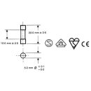Velleman FF1.25N Sicherung 5x20 mm Flink 1,25 A | 10 Stück