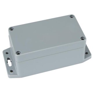 Velleman G308MF ABS-Gehäuse mit Montageflansch | 115 x 65 x 55 mm