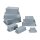 Velleman G340MF ABS-Gehäuse mit Montageflansch 171 x 121 x 80 mm IP65
