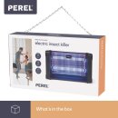 Perel GIK08ON Elektrischer Insektenvernichter | 20 W UV-A | 80 m²