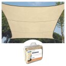 Perel - GSS4360PE - Quadratisches Sonnensegel 3.6 x 3.6 m...