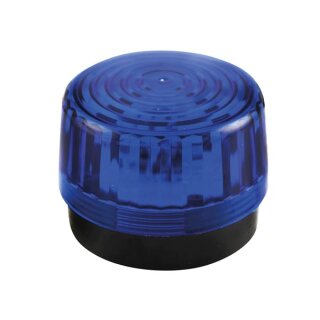 LED-BLITZLICHT - BLAU - 12 VDC - ø 100 mm