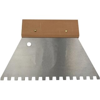 Toolland - HE926180 - Zahnspachter - 180 mm - Zähne 6 x 6 mm