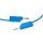 MESSLEITUNG 4mm 50cm / BLAU (MLN-SIL / 1)