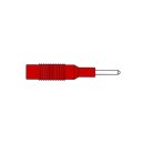 UMSPRITZTER ADAPTERSTECKER 2mm AUF 4mm / ROT (MZS 2)