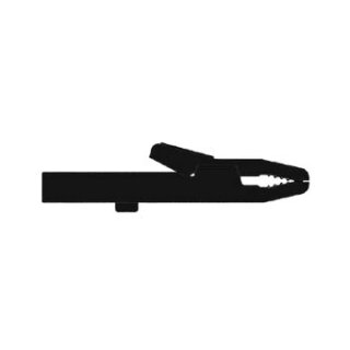 ISOLIERTE ABGREIFKLEMME, 4 mm 25 A - SCHWARZ (AK 2S)
