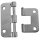 SCHARNIER - WEIßES METALL - 58 x 46 mm - 10 St. pro Verpackung