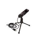 USB-MIKROFON MIT TISCHSTATIV