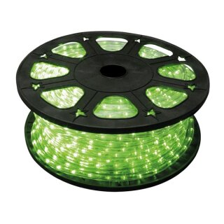 HQ Power - HQRL45004 - LED-Lichtschlauch 45 m - 36 LEDs pro Meter - Grün - Flexibel und kürzbar