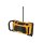 ROBUSTES BAUSTELLENRADIO - DAB/DAB+/UKW - 2 x 2.5 W