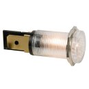 KONTROLL-LAMPE - RUND - TRANSPARENT - 12 V - 14 mm