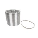 Perel IH0004T Warmluftschlauch 7 m x 24 cm Aluminium