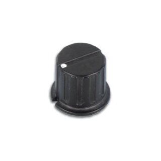 Seder Groupe - KN246BP - Geräteknopf (Schwarz mit Weißen Punkt 24.5mm/6mm)