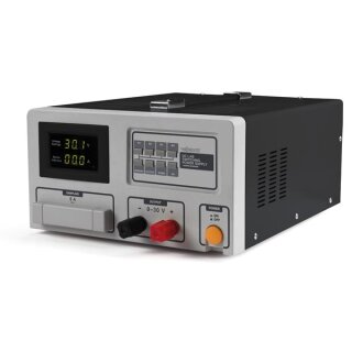 DC-LABORNETZGERÄT 0-30 VDC / 60 A MAX. MIT LED-DISPLAY - SCHALTNETZTEIL