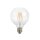 Vellight LAL1B3PN LED-Glühfadenlampe G95 4W E27 Warmweiß | Retro LED