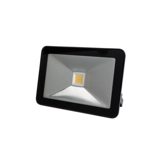 DESIGN-LED-STRAHLER - 20 W - WARMWEIß - SCHWARZES GEHÄUSE