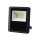 LED-AUßENSTRAHLER - 30 W - NEUTRALWEIß - SCHWARZES GEHÄUSE
