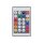 Perel - LEDS10DRGB - Set mit digital animiertem LED-Streifen, 150 helle 5050 LEDs, RGB-Controller und Netzteil, Silikonbeschichtung, 5 Meter