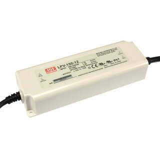 MW - LPV-150-12 - Schaltnetzteil - 1 Ausgang - 150 W - 12 V