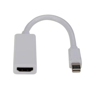 MINI DISPLAYPORT AUF HDMI®-ADAPTER - 17 cm - STECKER / BUCHSE