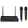 HQPOWER - MICW81 - Drahtloses Zwei-Kanal Mikrofonsystem