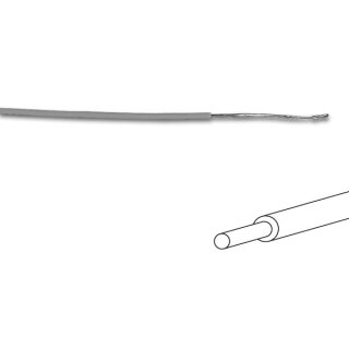 MONTAGEKABEL - ø 1.4 mm - 0.2 mm² - VOLLER KERN - GRAU
