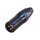 NEUTRIK - XLR-KABELSTECKER, 3-POLIG, SILBER BESCHICHTET, SCHWARZ