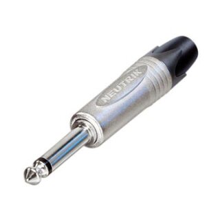 NEUTRIK - 6.35mm KLINKENSTECKER, 2-POLIGER KLINKENSTECKER 6.3mm, VERNICKELT