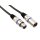 HQ Power - PAC122 - XLR-Kabel, 1 x XLR männlich 3-polig, 1 x XLR weiblich 3-polig, 6 m, ideal für die Audioübertragung