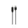 KABEL USB 2.0 A STECKER AUF USB 2.0 TYP C STECKER - 1 m - SCHWARZ
