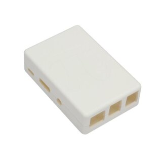Gehäuse für Raspberry Pi B / B+ / 2B / 3B - weiß