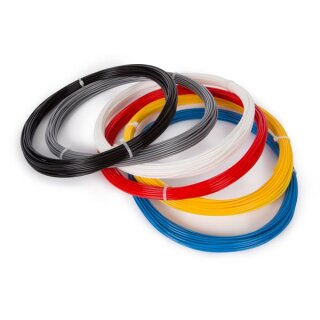 PLA-FILAMENT-SORTIMENT - 1.75 mm - 6 FARBEN - FÜR 3D-DRUCKER UND 3D-STIFT