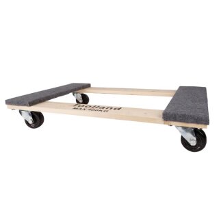 TRANSPORT-ROLLER - RECHTECKIG - 760 x 460 mm - MAX. TRAGKRAFT 400 kg