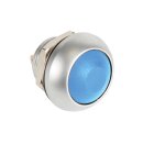 Velleman R1398B Mini Metall-Drucktaster Blau | SPST AUS-(AN)