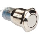Velleman - R1600 - Drucktaster - Rund - Metall SPDT 1NO 1NC