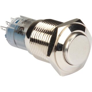 Metall Druckschalter R1710 | SPDT 1NO 1NC | IP65 Einbautaster