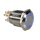 Velleman - R1900B - Drucktaster - Edelstahl - SPDT 1NO 1NC - Blaue Ringbeleuchtung - 19 mm