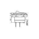Velleman - R1945B - Leistungswippenschalter 5A-250V SPST...