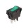 LEISTUNGSWIPPENSCHALTER 10A-250V SPST EIN-AUS - MIT GRÜNER NEONLAMPE