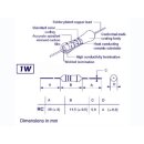 Velleman - RC22E0 - Widerstand 1W 22E