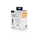 Perel - SMART1213 - Smart-WI-FI-LED-Lampe mit Filament - Warmweiß & intensiv Warmweiß - E27 - G125