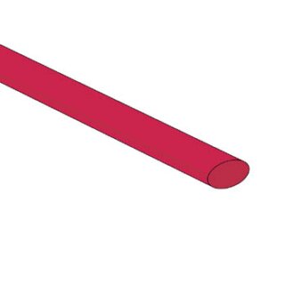SCHRUMPFSCHLAUCH  6.4mm - ROT