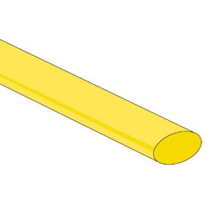 SCHRUMPFSCHLAUCH 9.5mm - GELB - 25 ST.