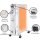 Perel - TC78011N - 2500W Ölradiator mit 11 Rippen, 3 Heizstufen, einstellbarem Thermostat, Griff, Rädern, Überhitzungs- und Kippschutz