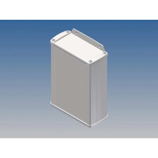 ALUMINIUMGEHÄUSE - WEIß - 145 x 105.9 x 45.8 mm - mit Flansch