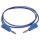 Velleman - TLM8BL - Messleitung, Bananenstecker 4 mm, doppelt isoliert, stapelbar, spritzgegossen, sehr flexibel, Kabellänge 100 cm, blau, maximal 30 V/3 A