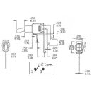 velleman - TS-8 - Kippschalter - subminiatur - vertikal SPDT Ein-Ein