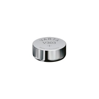 Varta V303 SR44 Knopfzelle 1,55V 170mAh | Silberoxid Uhrenbatterie